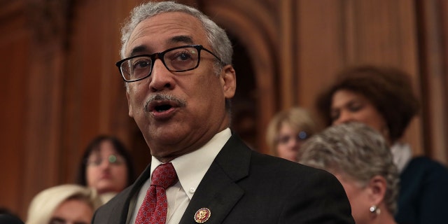 WASHINGTON, DC - JANUARY 30: U.S. Rep. Bobby Scott (D-VA) speaks during a news conference at the U.S. Capitol January 30, 2019 in Washington, DC. House Democrats held a news conference to introduce the "Paycheck Fairness Act." (Photo by Alex Wong/Getty Images)