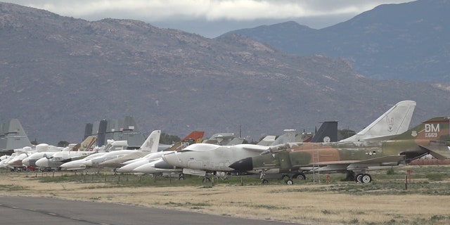 Planes from all four branches of the military, NASA, and the US Forest Service are stored at AMARG