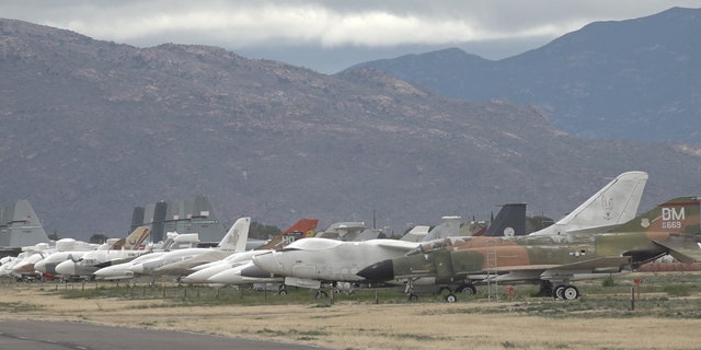 Planes from all four branches of the military, NASA, and the US Forest Service are stored at AMARG