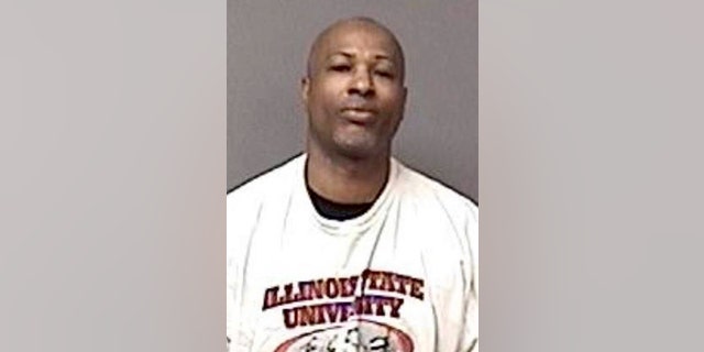 This undated booking photo provided by the Aurora Illinois Police Department shows Gary Martin.