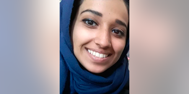This undated image provided by attorney Hassan Shibly shows Hoda Muthana, an Alabama woman who left home to join the Islamic State after becoming radicalized online. Muthana realized she was wrong and now wants to return to the United States, Shibly, a lawyer for her family said Tuesday, Feb. 19, 2019. (Hoda Muthana/Attorney Hassan Shibly via AP)