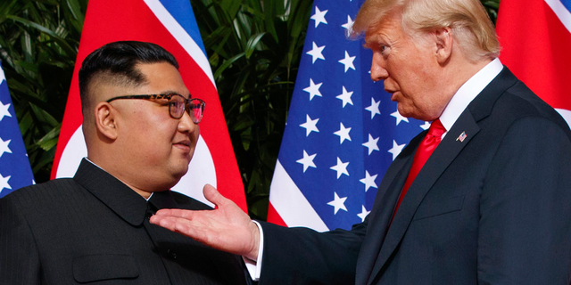 President Donald Trump and North Korean leader Kim Jong Un will meet on Wednesday in Hanoi, Vietnam, about eight months after they first met last June. (AP Photo/Evan Vucci, File)