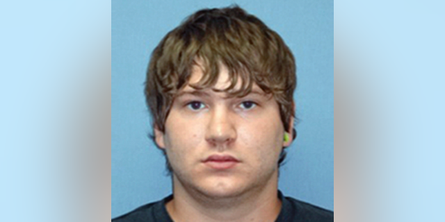 FILE - This file photo provided by the Oklahoma Department of Corrections shows Jerry Varnell, of Sayre, Okla. Prosecutors have rested their case in the federal trial of Varnell, accused of trying to detonate what he believed was an explosives-laden van outside an Oklahoma City bank. Varnell has pleaded not guilty and his parents have said he is a paranoid schizophrenic who has been in several mental hospitals. Defense attorneys say he was entrapped. Varnell has been found mentally competent to stand trial. (Oklahoma Department of Corrections via AP, File)