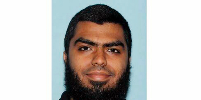 FILE - This undated file photo provided by the Maricopa County Sheriff's Office shows Ismail Hamed, who authorities say threw rocks at a sheriff's sergeant in metro Phoenix six weeks ago and wielded a knife toward the officer. A court record that authorities were forced to release this week alleges Hamed asked the sergeant to shoot him during the violent encounter. Hamed, who was shot by the sergeant, has pleaded not guilty to assault and terrorism charges. (Maricopa County Sheriff's Office via AP, File)