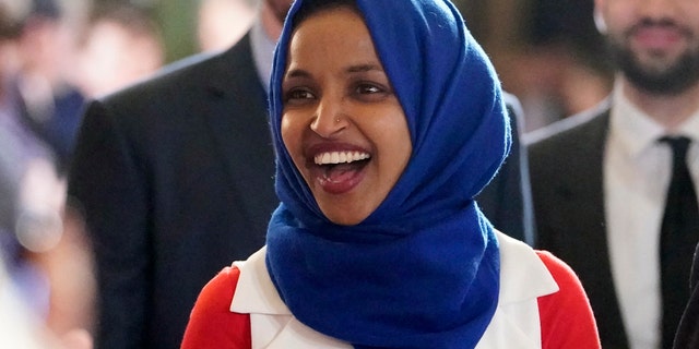 Rep. Ilhan Omar, D-Minn., apologized Monday for comments in which she implied that a prominent pro-Israel lobby compensated lawmakers for their support of the Jewish state