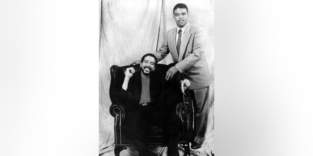 Richard Pryor Jr. with his father.