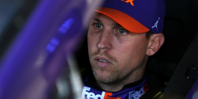 Denny Hamlin won the Daytona 500 Drama Race. (Matt Sullivan / Getty Images, File)