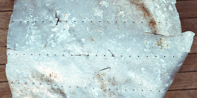 The aluminum fragment discovered in 1991
