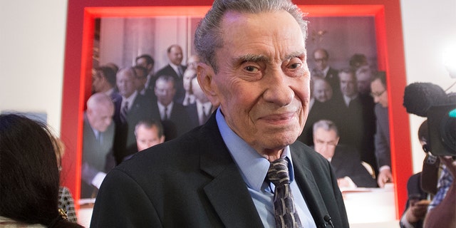 Edward Nixon was the youngest and last surviving brother of Richard Nixon (Photo by Jeff Gritchen/Digital First Media/Orange County Register via Getty Images)