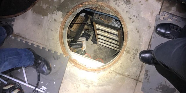 The Fontana Police Department discovered a secret shooting range and hideaway at a gang member's home.