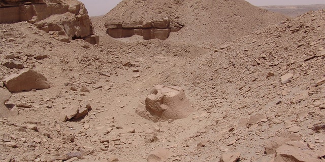 The site prior to excavation.