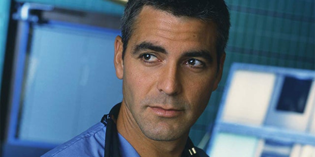 George Clooney as Dr. Doug Ross on "ER."