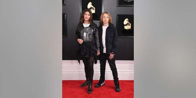 Chris Cornell's kids, Toni and Christopher Jr., accepted the Grammy award for Best Rock Performance for the late musician's song "When Bad Does Good."