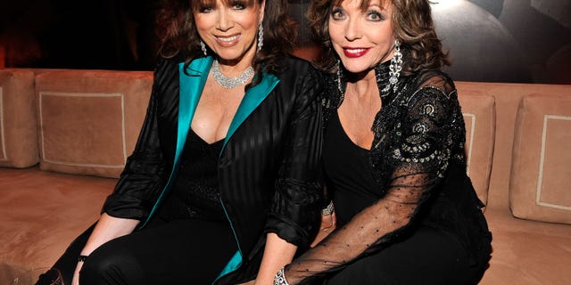 Author Jackie Collins and actress Joan Collins will be the subject of a new dramatized series about their lives.