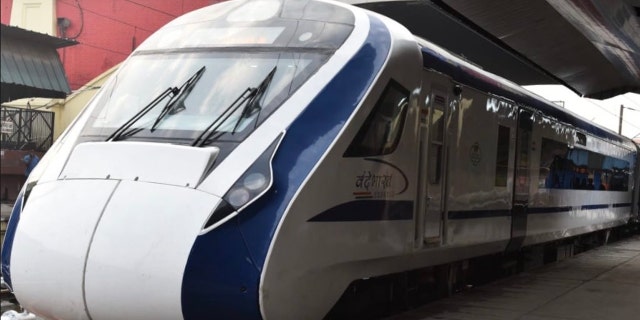 India's fastest train, the "Vande Bharat Express," broke down on Saturday during its inaugural run.
