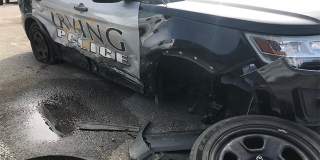 The crash unfolded early Sunday morning.