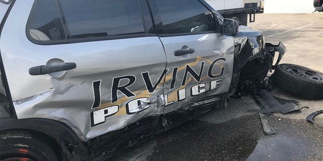 The suspect's injuries were not serious.