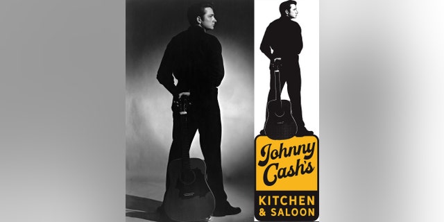 The restaurant took inspiration from a classic Johnny Cash photo for the logo.