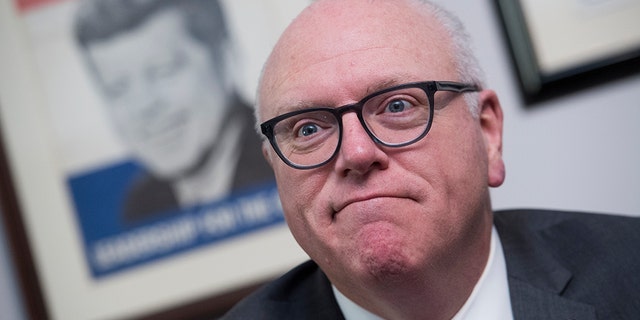 Former Rep. Joe Crowley, D-N.Y., in 2018. Crowley, who lost to Alexandria Ocasio-Cortez in the Democratic House primary last year, is now joining a lobbying firm, it was announced Tuesday.