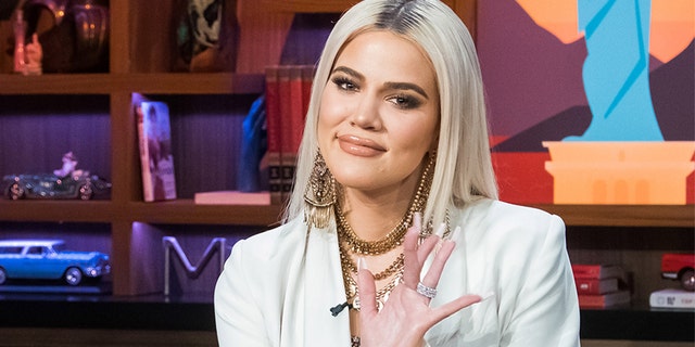 Khloe Kardashian appeared to be letting emojis do the talking amid reports that Tristan Thompson – her NBA player boyfriend and the father of her child – was unfaithful to her.