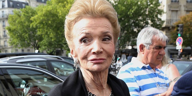 Lee Radziwill attends Giorgio Armani Prive fashion show at the Palais de Chaillot at Trocadero during Paris Fashion Week Haute Couture on July 7, 2015 in Paris. (Photo by Jean Catuffe/Getty Images)