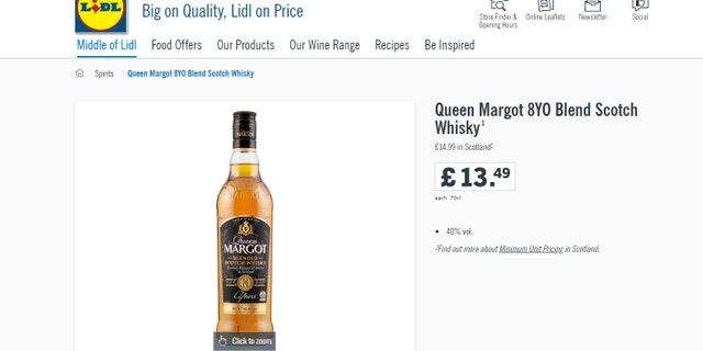 “The taste holds more barrel character, where a little concentration from time in cask gives wood spice length of finish,” the supermarket says.