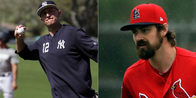 Troy Tulowitzki, left, and Andrew Miller are among veterans who will be wearing new unforms this season