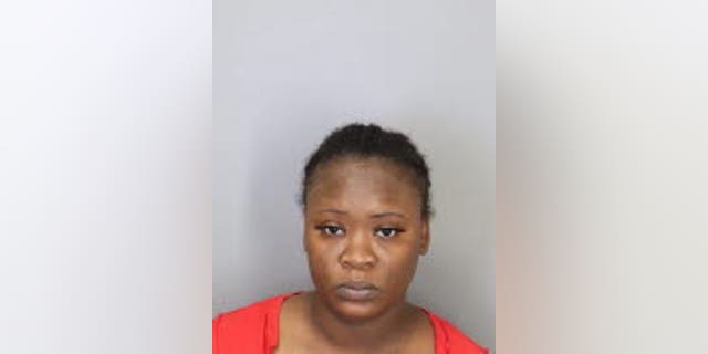 Asalene Branch, 29, was arrested and charged with aggravated assault, police said.