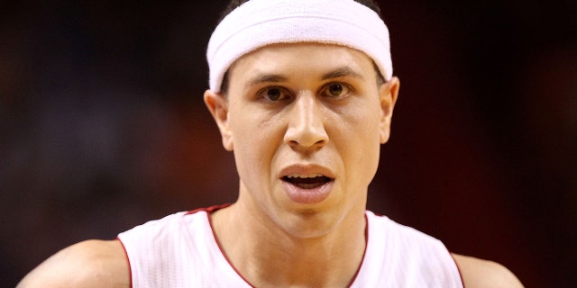 FILE 2011: Mike Bibby of the Miami Heat looks on during a game against the Orlando Magic at American Airlines Arena in Miami, Florida. (Photo by Mike Ehrmann/Getty Images)