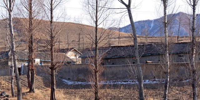 A women's prison at the border of North Korea at Dandong.