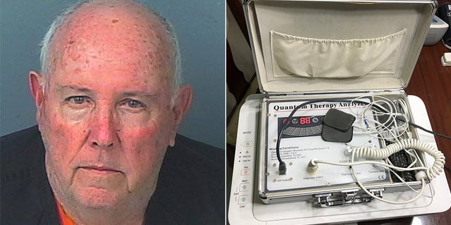 Onelio Hipolit-Gonzalez and some of the equipment he was found with at the time of his arrest.