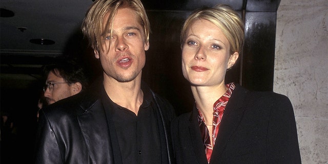 Gwyneth Paltrow almost didn't star in the 1998 film "Shakespeare in Love" because of her breakup with then-boyfriend Brad Pitt. The former couple are pictured here in 1997.