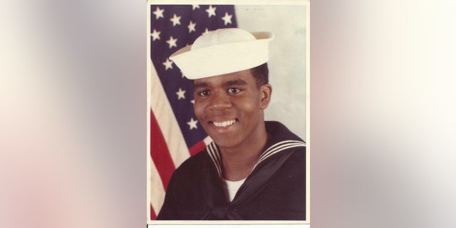 Richard Pryor Jr. in the Navy.
