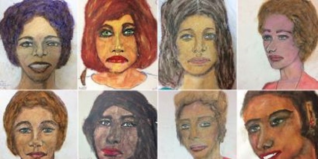 Serial Killer Samuel Little has made portraits of 16 of his victims who remain unknown.
