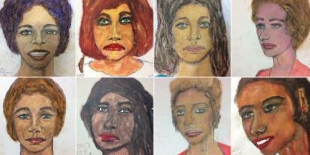 Serial Killer Samuel Little has made portraits of 16 of his victims who remain unknown.