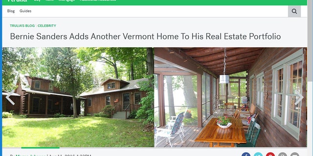 Bernie Sanders acquired this waterfront vacation home in the Lake Champlain island community of North Hero, Vermont. The historic four-bedroom home was built in 1920, and sits on 1.1 acres of land.