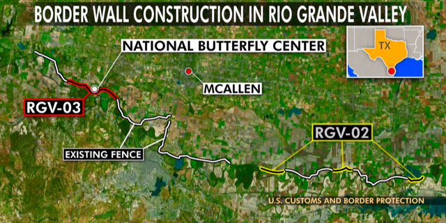 Last year, Customs and Border Protection awarded contracts for two border wall projects in the Rio Grande Valley, totaling 14 miles. 