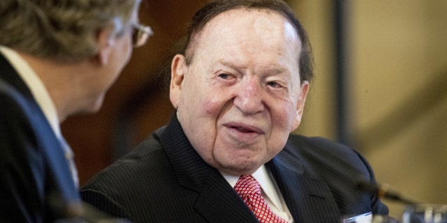Chief Executive of Las Vegas Sands Corporation Sheldon Adelson (AP Photo/Andrew Harnik, File)