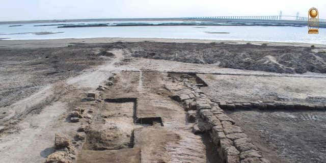 The shipyard dates behind to a Ptolemaic epoch between 332 B.C. and 30 B.C. (Egyptian Ministry of Antiquities)