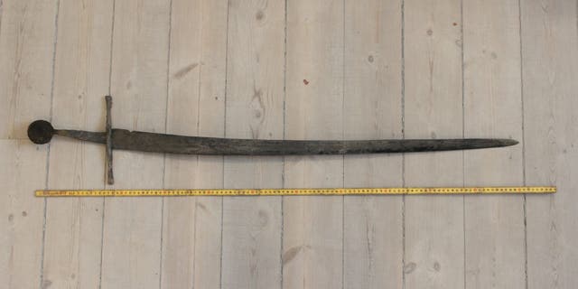 The sword is described as a unique find. (Photo: Nordjyllands Historiske Museum)
