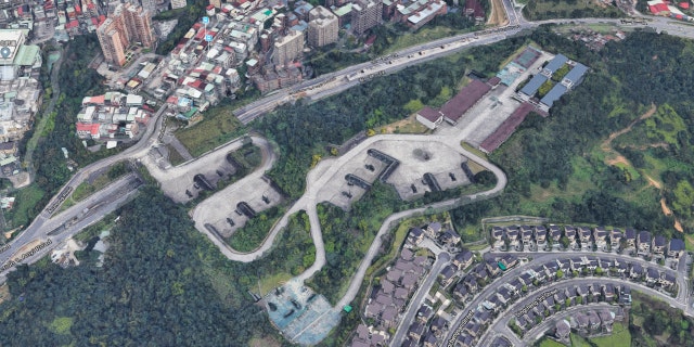 Patriot missile sites in Tawain can be seen in the latest Google Maps update.