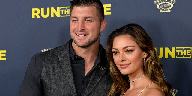 Tim Tebow and Demi-Leigh Nel-Peters wed in January at the La Paris Estate in Cape Town, South Africa.