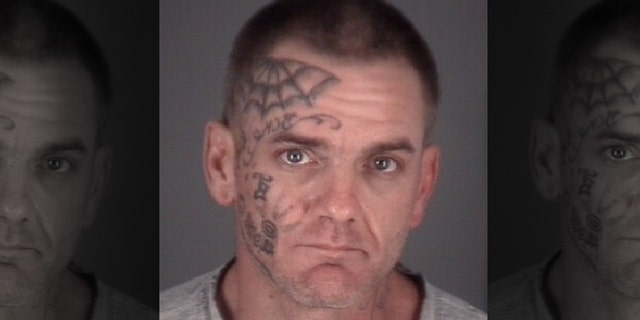 Wade Smith, 41, was arrested for domestic battery on Sunday.