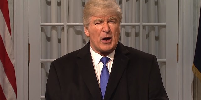 Alec Baldwin as Donald Trump on "Saturday Night Live."