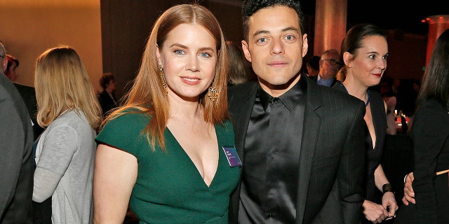 Amy Adams and Rami Malek