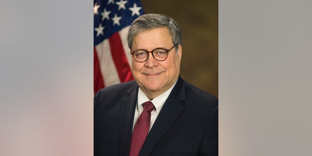 Attorney General William Barr in an official portrait released Thursday by the Justice Department.