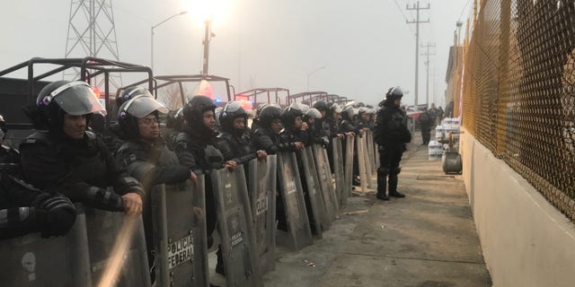 Piedras Negras’ robust response comes as the U.S. promised to take “all steps” to make sure the “lawless caravan” doesn’t illegally enter the country.