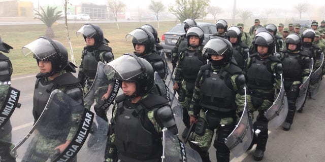 Piedras Negras’ robust response comes as the U.S. promised to take “all steps” to make sure the “lawless caravan” doesn’t illegally enter the country.