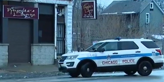 Seven people were shot after a gunman opened fire at a group of people outside of of Reynold's Lounge on the city's far South Side early Sunday.