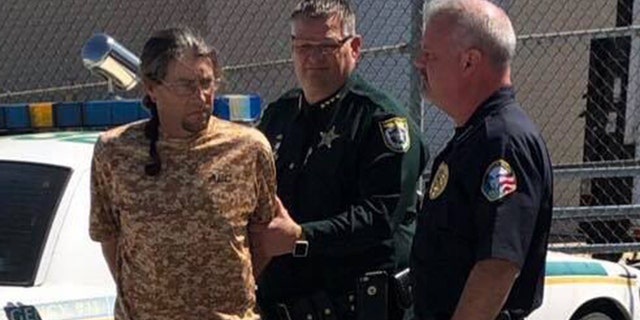 James Cordell Doughty Suthann was arrested Monday for an alleged act a Florida sheriff is calling ''one of the most difficult things I have ever had to watch'.